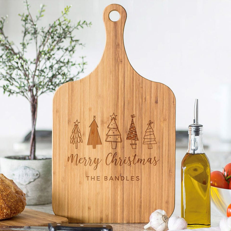 Personalized Holiday Serving Extra-Large Boards