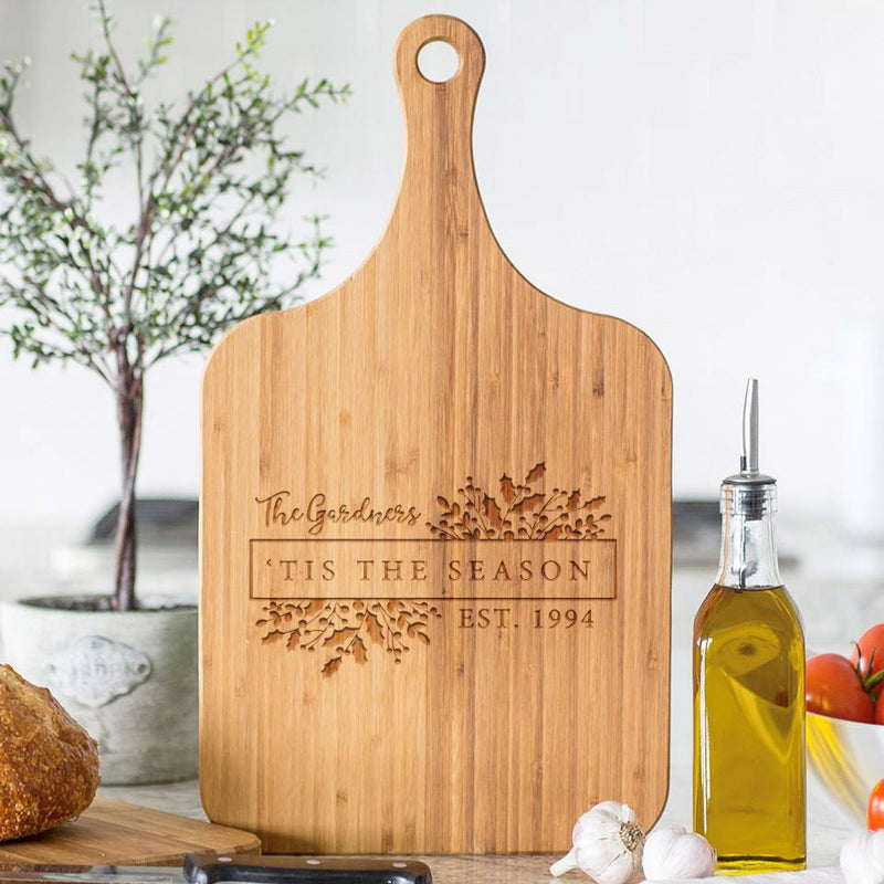 Personalized Holiday Serving Extra-Large Boards
