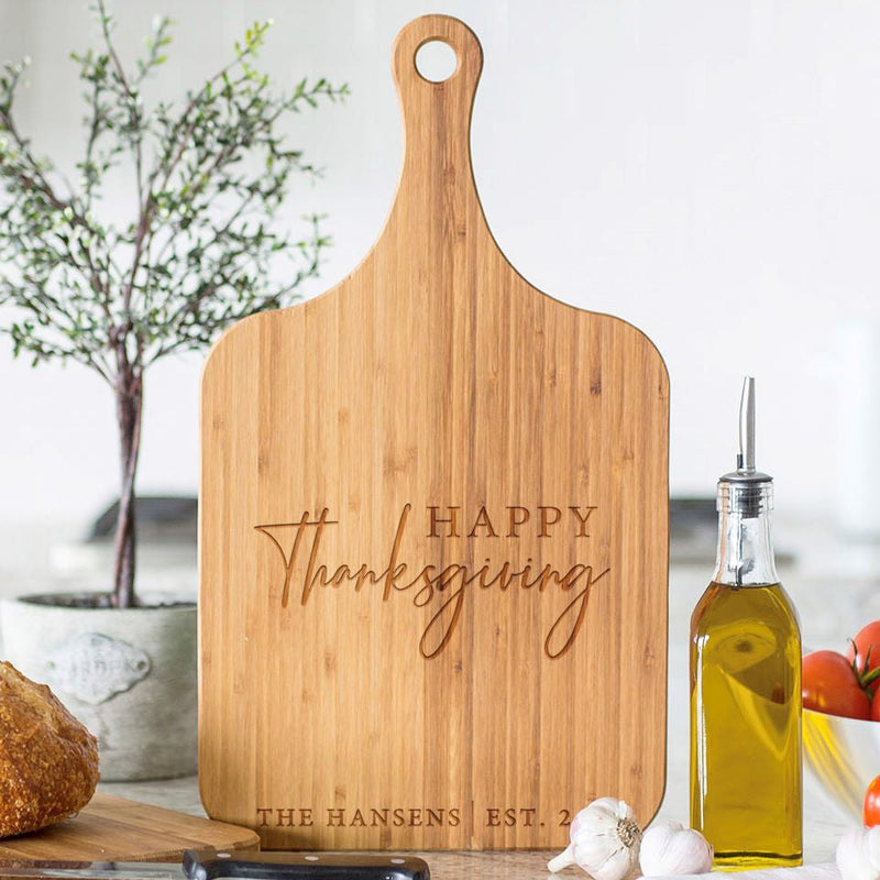 Personalized Holiday Serving Extra-Large Boards