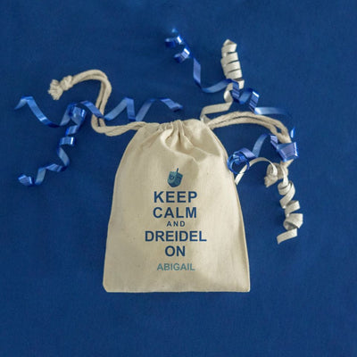 Personalized Hanukkah Gelt Bags