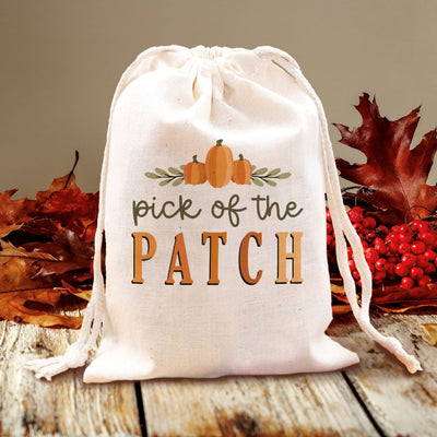 Personalized Thanksgiving Favor Bags