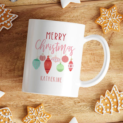 Personalized Christmas Mugs for Girls