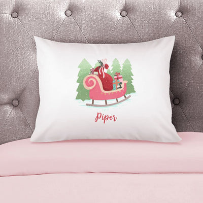 Personalized Christmas Pillowcases for Girls