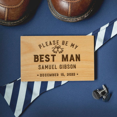 Personalized Groomsmen Proposal Postcards