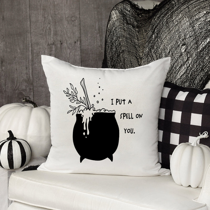 Non-Personalized Haunted Halloween Throw Pillows (insert included)