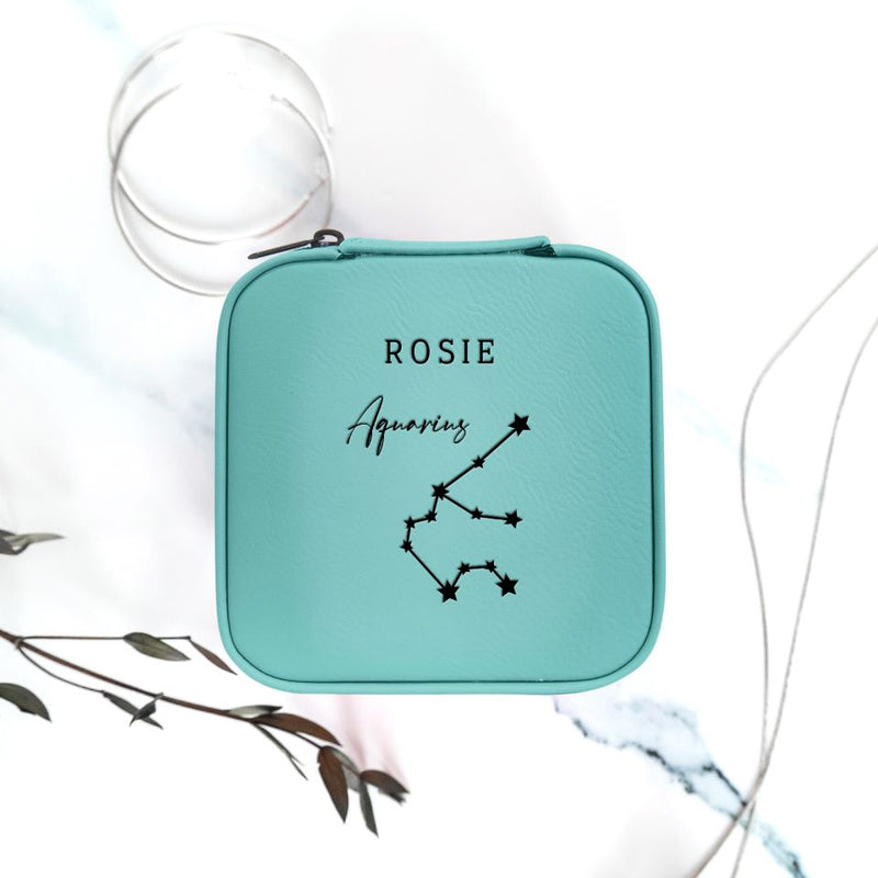 Personalized Zodiac Jewelry Box