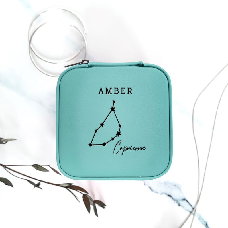 Personalized Zodiac Jewelry Box