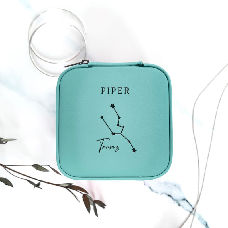 Personalized Zodiac Jewelry Box