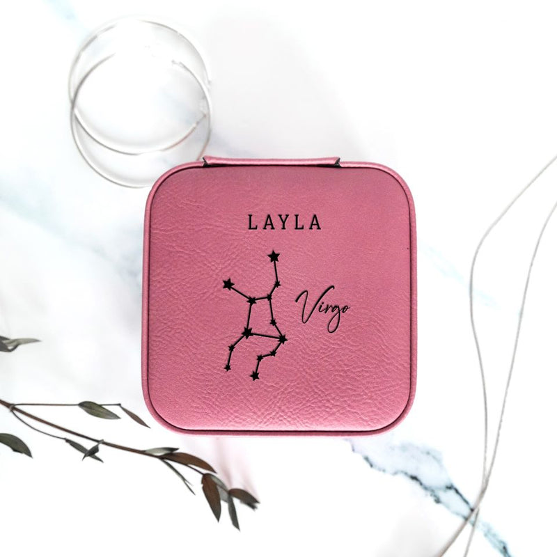 Personalized Zodiac Jewelry Box