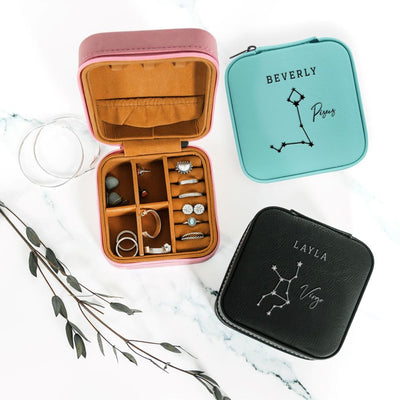 Personalized Zodiac Jewelry Box