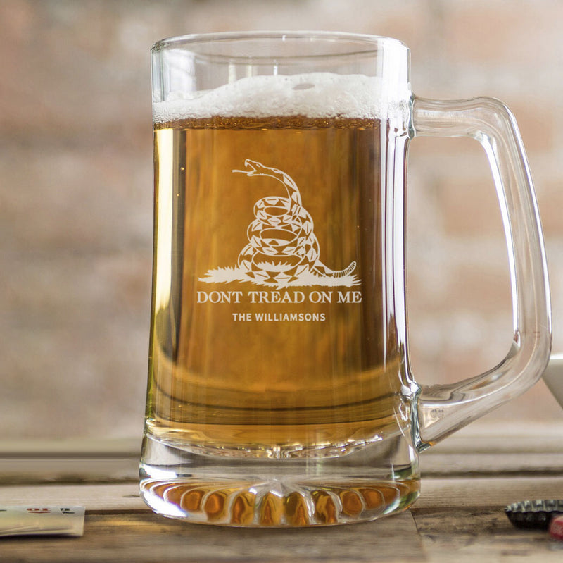 Personalized 25 oz. Monogrammed Sports Mug - Patriotic Designs