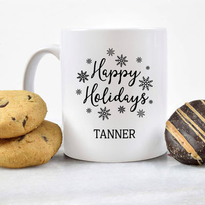 Personalized Merry Christmas Mugs