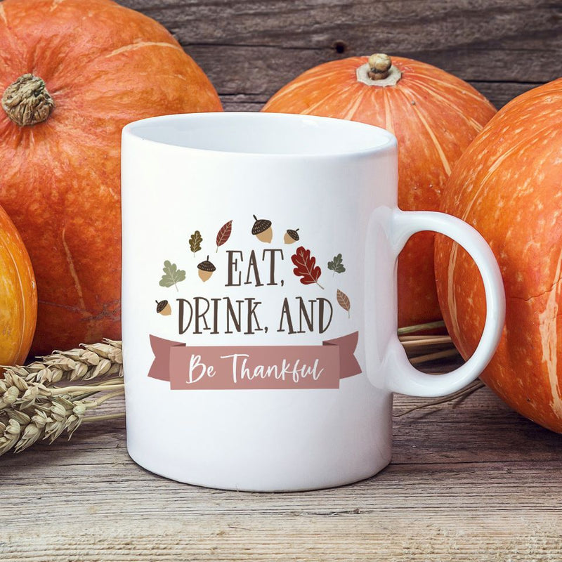 Personalized Thanksgiving Mugs