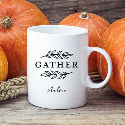 Personalized Fall Mugs - Sweater Weather