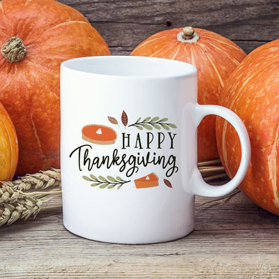 Personalized Thanksgiving Mugs