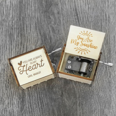 Personalized Music Boxes