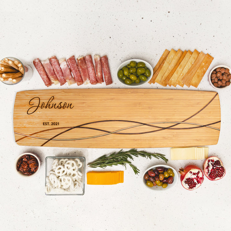 Personalized Charcuterie Board And Cheese Plate