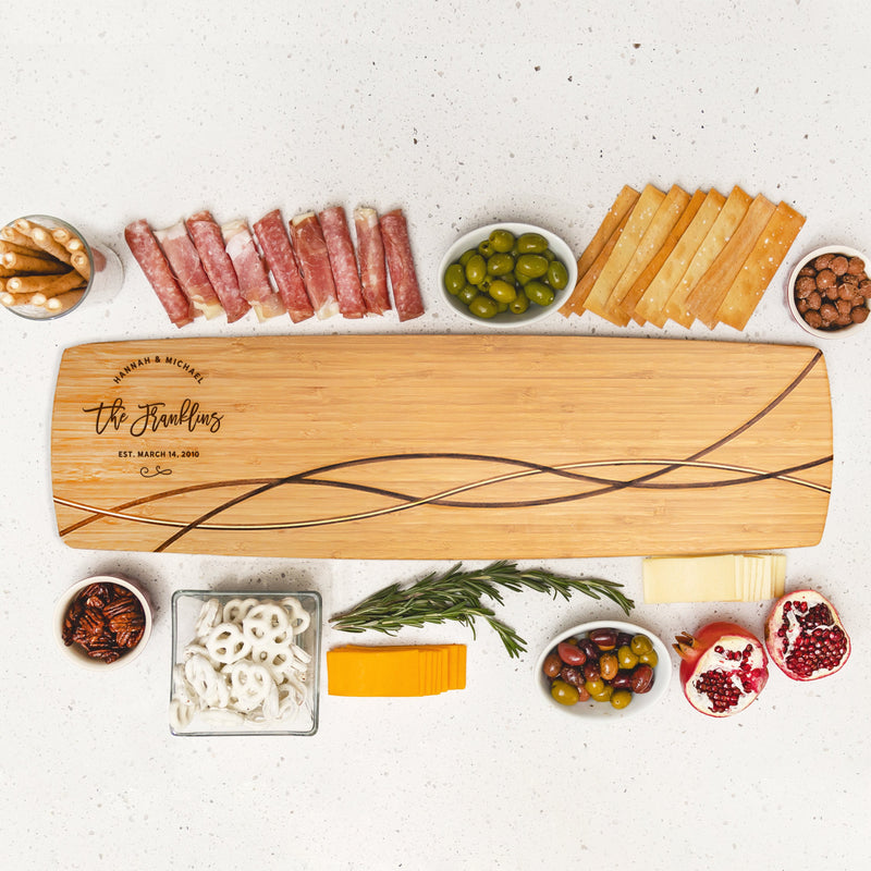 Personalized Charcuterie Board And Cheese Plate