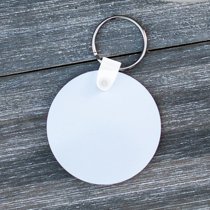Personalized LGBTQ+ Pride Flags Circle Key Chains