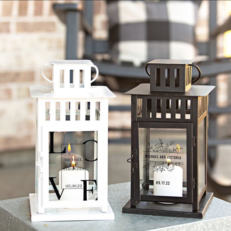 Personalized Wedding Lanterns
