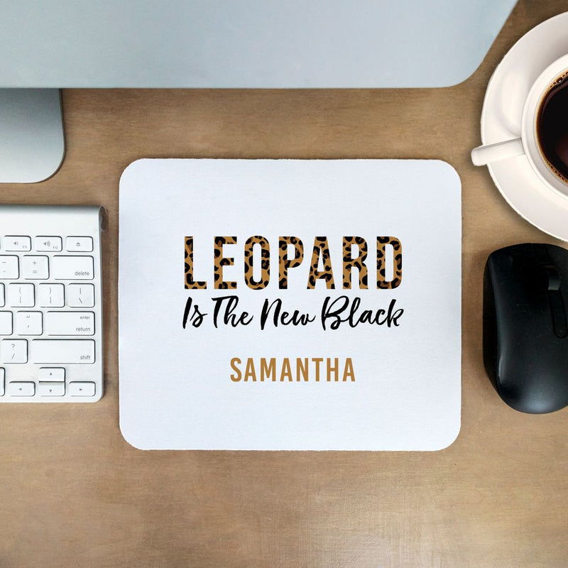 Personalized Animal Print Mouse Pads