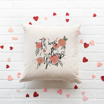 Non-Personalized Valentine's Day Throw Pillow Covers