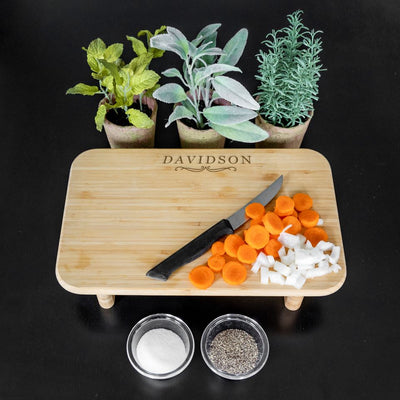 Personalized Raised Cutting Boards