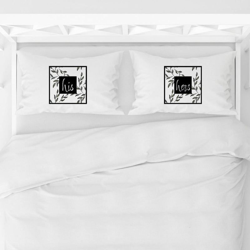 Corporate | Non-Personalized Set of Two Couples Pillowcases