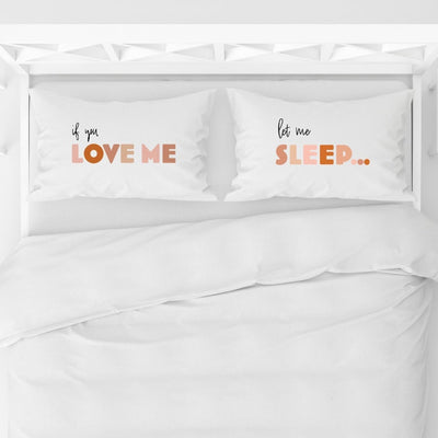 Non-Personalized Set of Two Couples Pillowcases