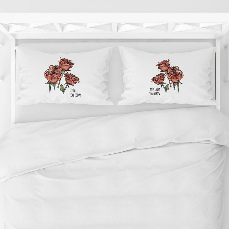 Corporate | Non-Personalized Set of Two Couples Pillowcases