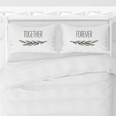 Non-Personalized Set of Two Couples Pillowcases