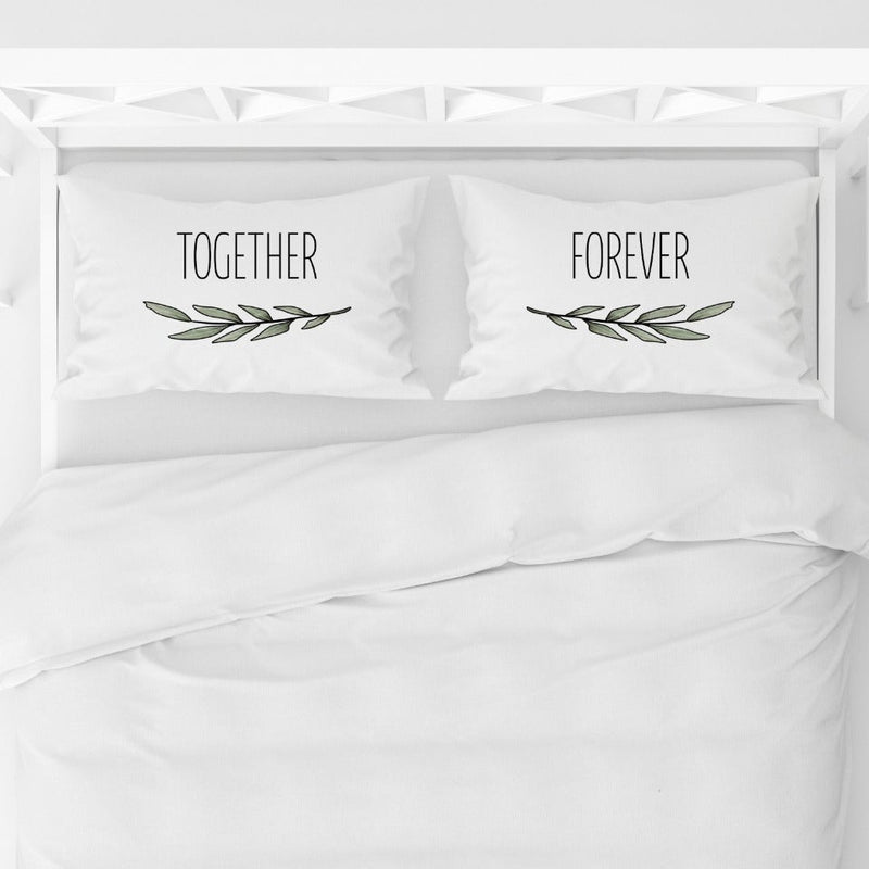 Non-Personalized Set of Two Couples Pillowcases