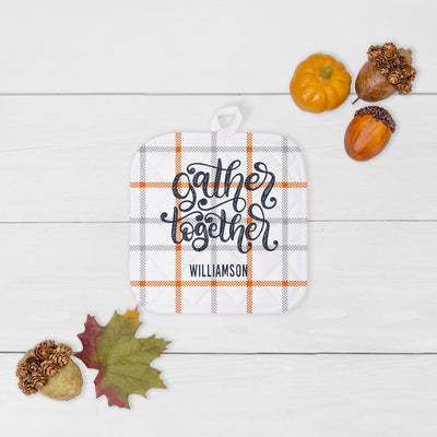 Personalized Thanksgiving Hot Pads