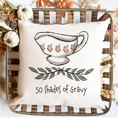 Non-Personalized Thanksgiving Throw Pillows (Insert Included)