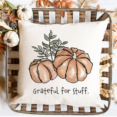 Non-Personalized Thanksgiving Throw Pillows (Insert Included)