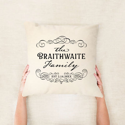 Personalized Valentine Throw Pillow Covers