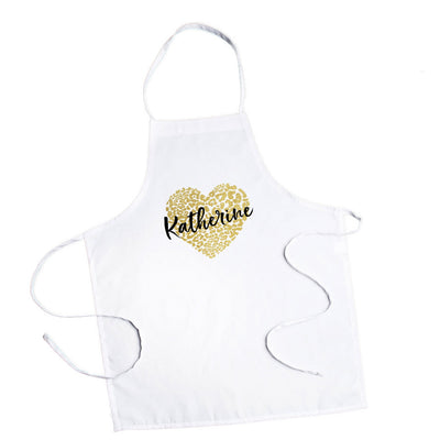 Personalized Animal Print Aprons
