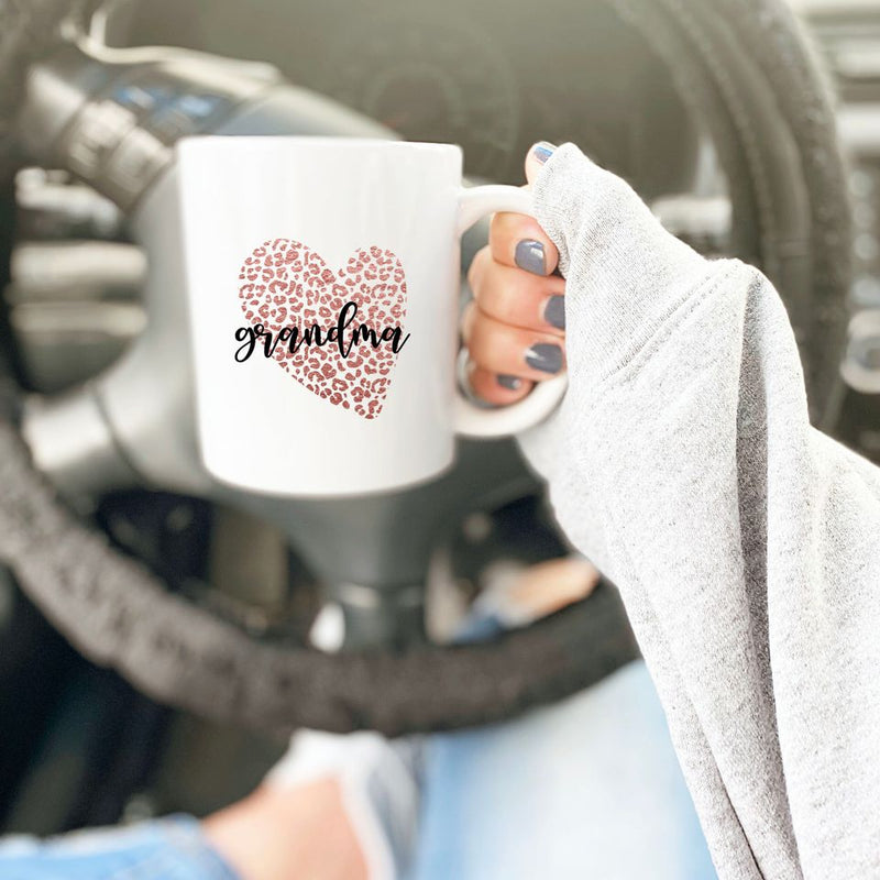 Personalized Animal Print Mugs