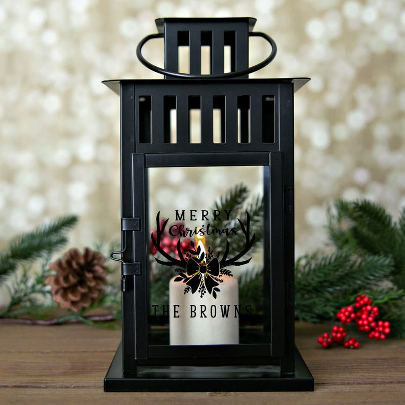Personalized Holiday Lanterns