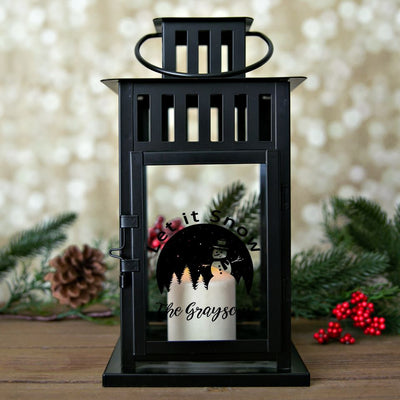 Personalized Holiday Lanterns