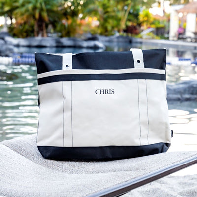 Personalized Tote Bag - Gym Bag - Monogrammed Tote