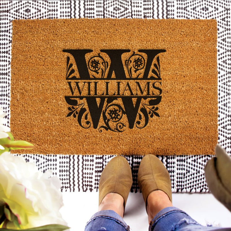 Personalized Laser Engraved Door Mats