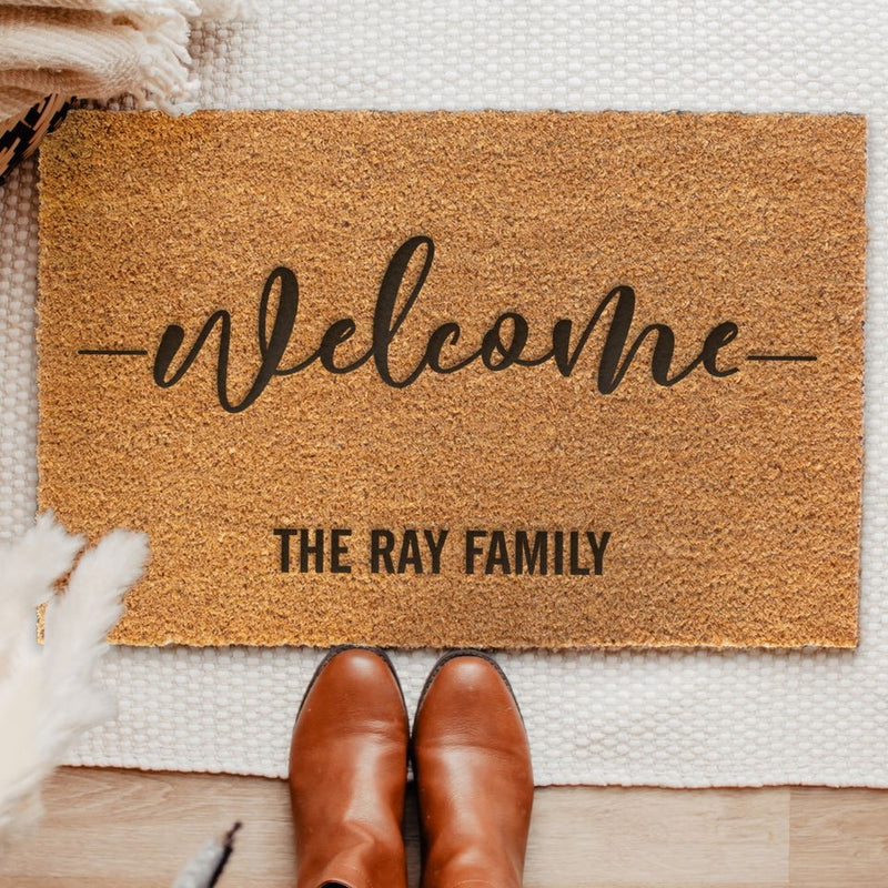 Personalized Laser Engraved Door Mats