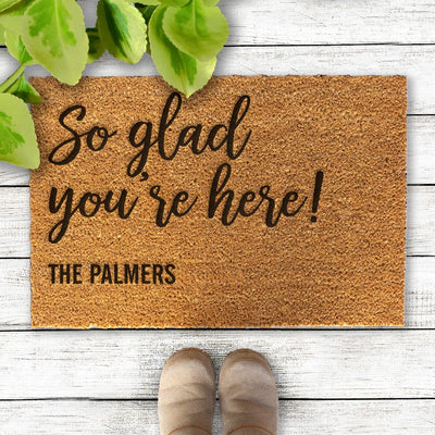 Personalized Laser Engraved Door Mats