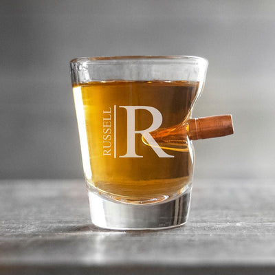 Corporate | Personalized Bullet Shot Glass - 1.5 oz.
