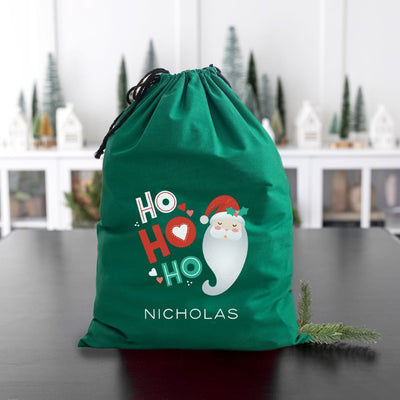 Personalized Kids' Santa Bags (Cotton)