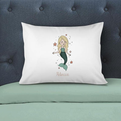 Personalized Mermaid Pillowcases