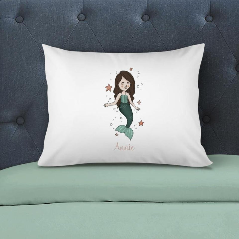 Personalized Mermaid Pillowcases