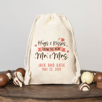 Personalized Chocolate Favor Bags