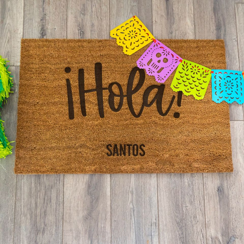Personalized Espanol Door Mats